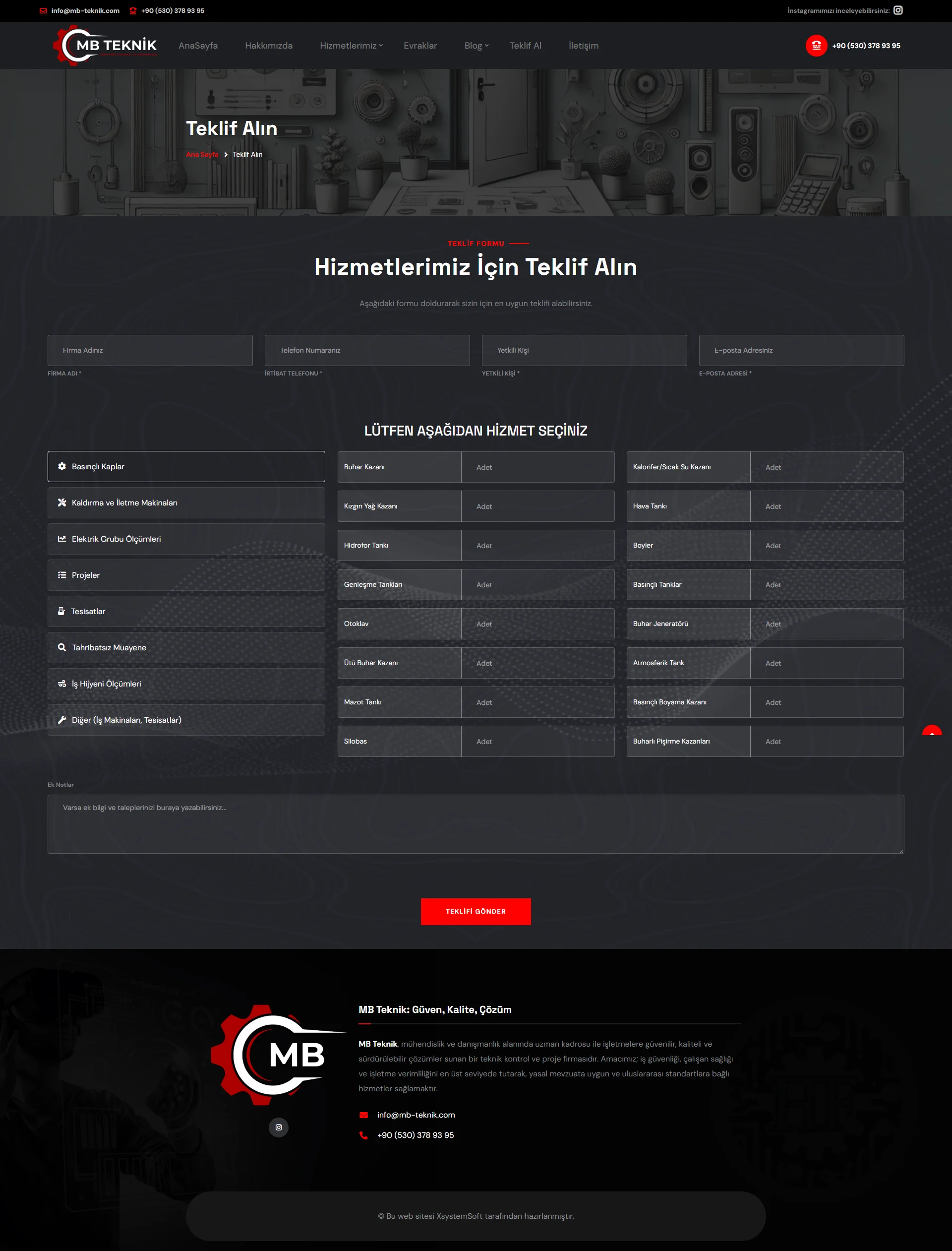 MB-Teknik Periyodik Kontrol ve Mühendislik 
